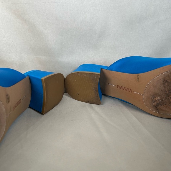 Vince Camuto Vibrant Blue Mules - Picture 10 of 12